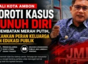 Wali Kota Ambon Soroti Kasus Bunuh Diri di Jembatan Merah Putih, Tekankan Peran Keluarga dan Edukasi Publik