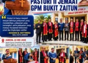 Wali Kota Hadiri Pentahbisan dan Peresmian Pastori II Jemaat GPM Bukit Zaitun