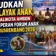 Wujudkan Kota Layak Anak, Wakil Walikota Ambon Dorong Peran Forum Anak dalam Musrenbang 2026