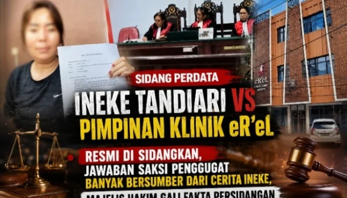 Sidang Perkara Perdata Ineke Vs Klinik eR’eL Di Sidangkan
