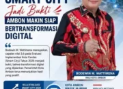 Wali Kota Ambon: Prestasi Smart City Jadi Bukti Ambon Semakin Siap Bertransformasi Digital