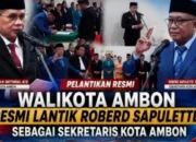 Wali Kota Ambon Resmi Lantik Robert Sapulette sebagai Sekretaris Kota Ambon Definitif, Tegaskan Reformasi Birokrasi dan 17 Program Prioritas