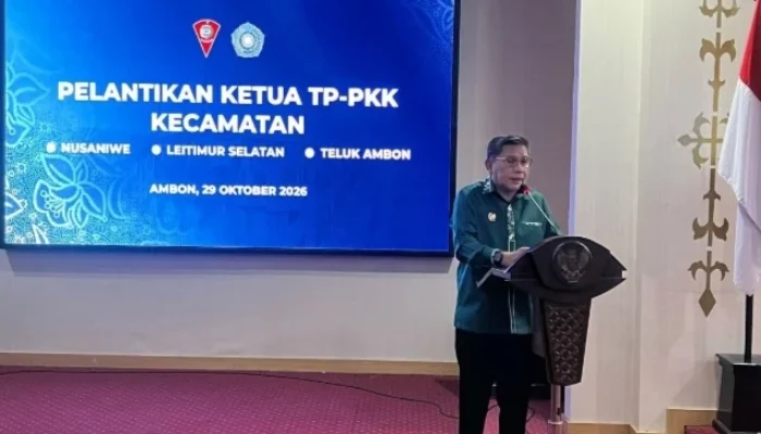 Wali Kota Ambon Bodewin Wattimena Dorong Kolaborasi PKK untuk Tingkatkan PAD dan Tangani Stunting